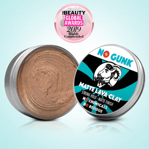 NO GUNK Natural Hair Styling Clay Paste Natural Hair Care Hair Product Matte Lava Clay Matt Clay Organic Hair Clay open